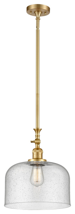 Bell Mini Pendant, Satin Gold, Seedy