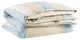 Moon Hills Linen Lapis Duvet Cover, Twin