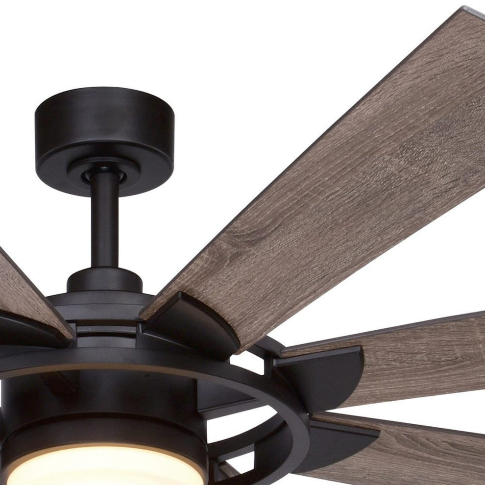 Burlington 68-in. LED Ceiling Fan New Bronze