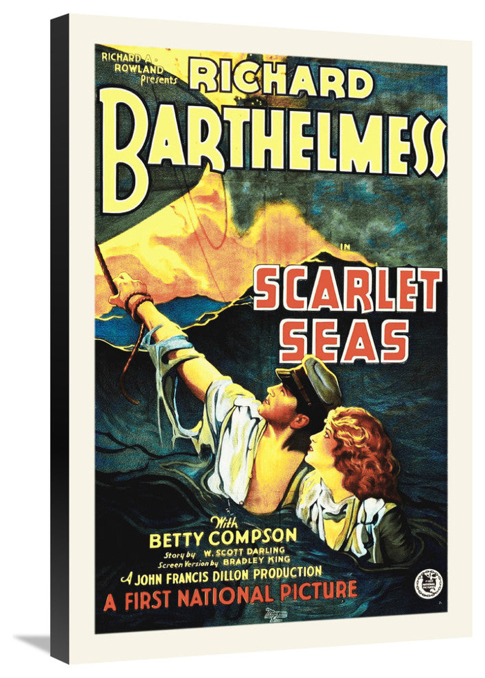 "Scarlet Seas" Stretched Canvas Giclee by Hollywood Photo Archive, 20x30"