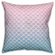 Mermaid Scales 16x16 Spun Poly Pillow
