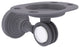 Pacific Grove Dotted Tumbler and Toothbrush Holder, Matte Gray