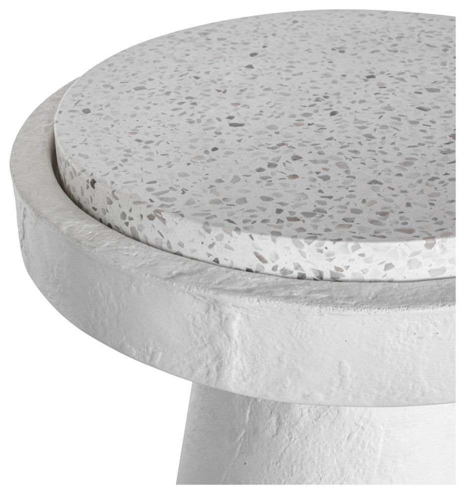 Book Accent Table White