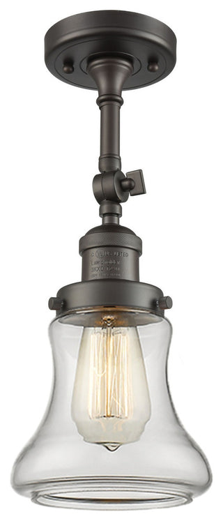 Innovations Lighting 201F-Ob-G192 1 Light Semi-Flush Mount