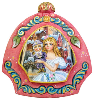 Hand Painted Nutcracker Scenic Ornament
