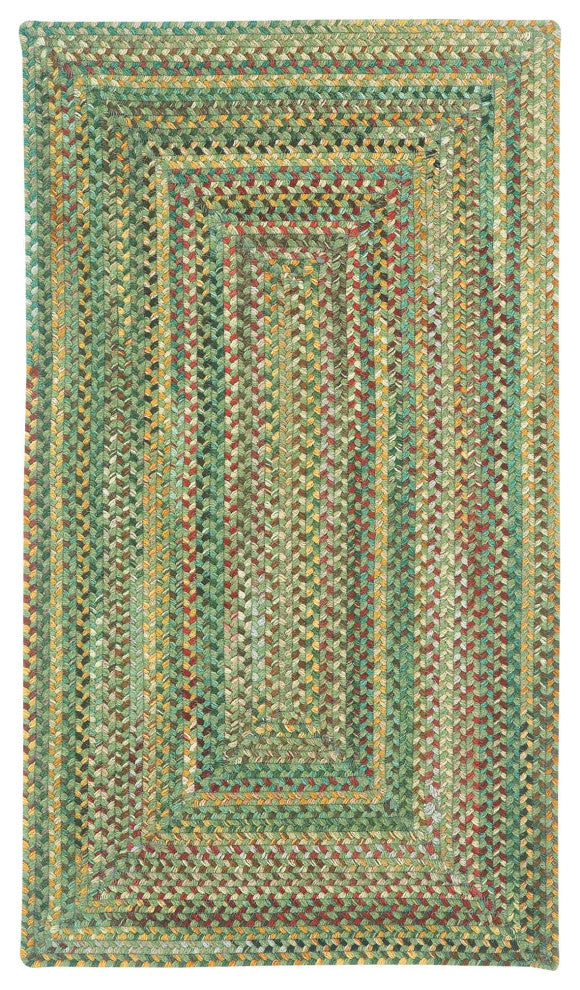 Capel Sherwood Forest Pine Wood 0980_225 Braided Rugs - 27" X 48" Concentric Rec