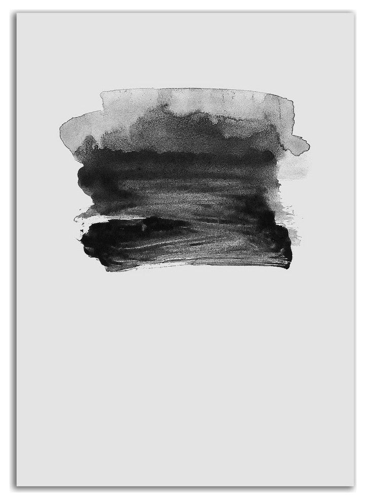 "Grey II" by Incado, Print on Canvas, 15"x21"