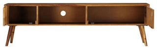 vidaXL TV Stand TV Unit Sideboard TV Console Media Cabinet Solid Sheesham Wood