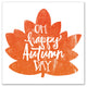 Oh Happy Autumn Day 30x30 Canvas Wall Art