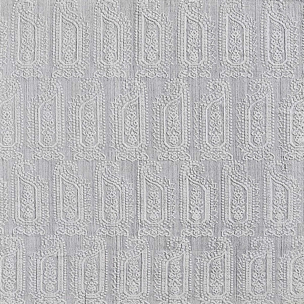 Ahgly Company Indoor Square Mid-Century Modern Area Rugs, 4' Square