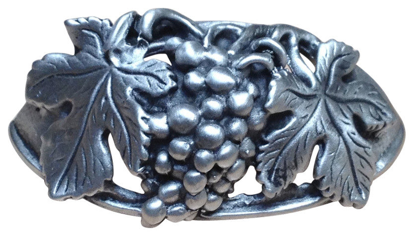 Grape Vine Bin Pull, Satin