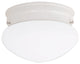 Capital Lighting 2 Light Ceiling Fixture, White