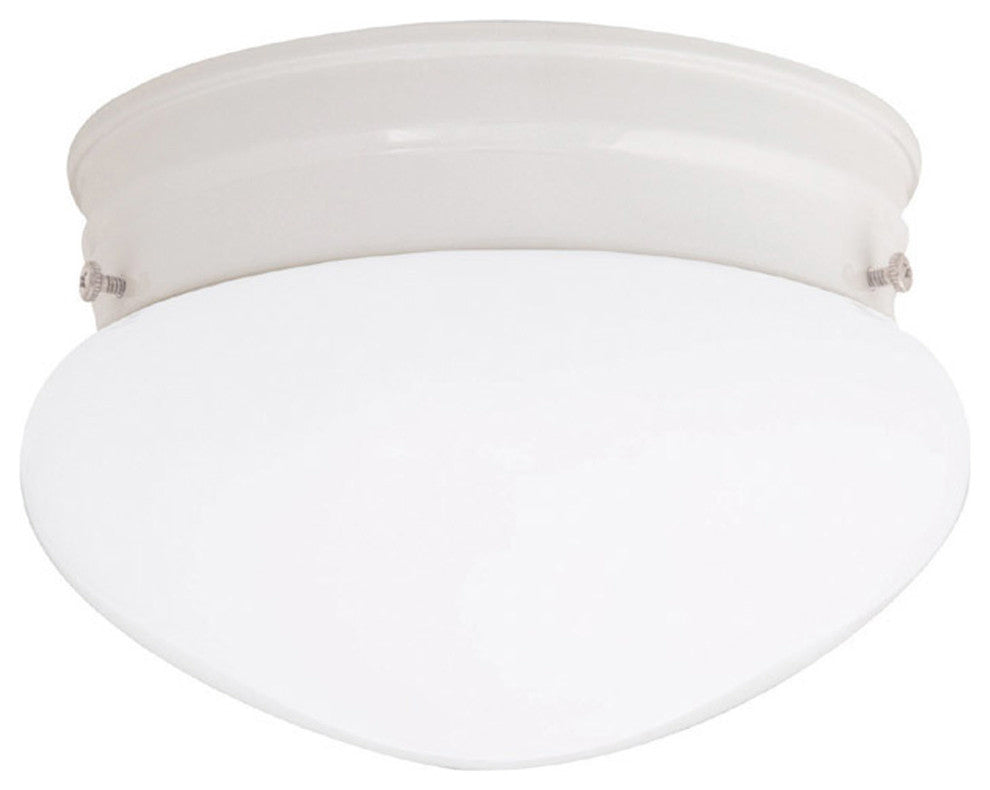 Capital Lighting 2 Light Ceiling Fixture, White
