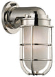 Carson, One Light Wall Sconce, Polished Nickel Finish