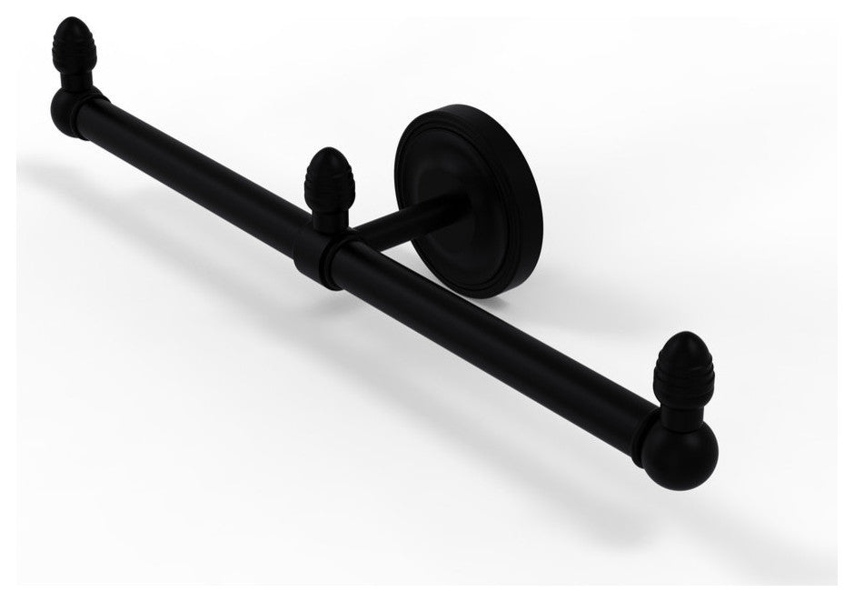Prestige Regal 2 Arm Guest Towel Holder, Matte Black