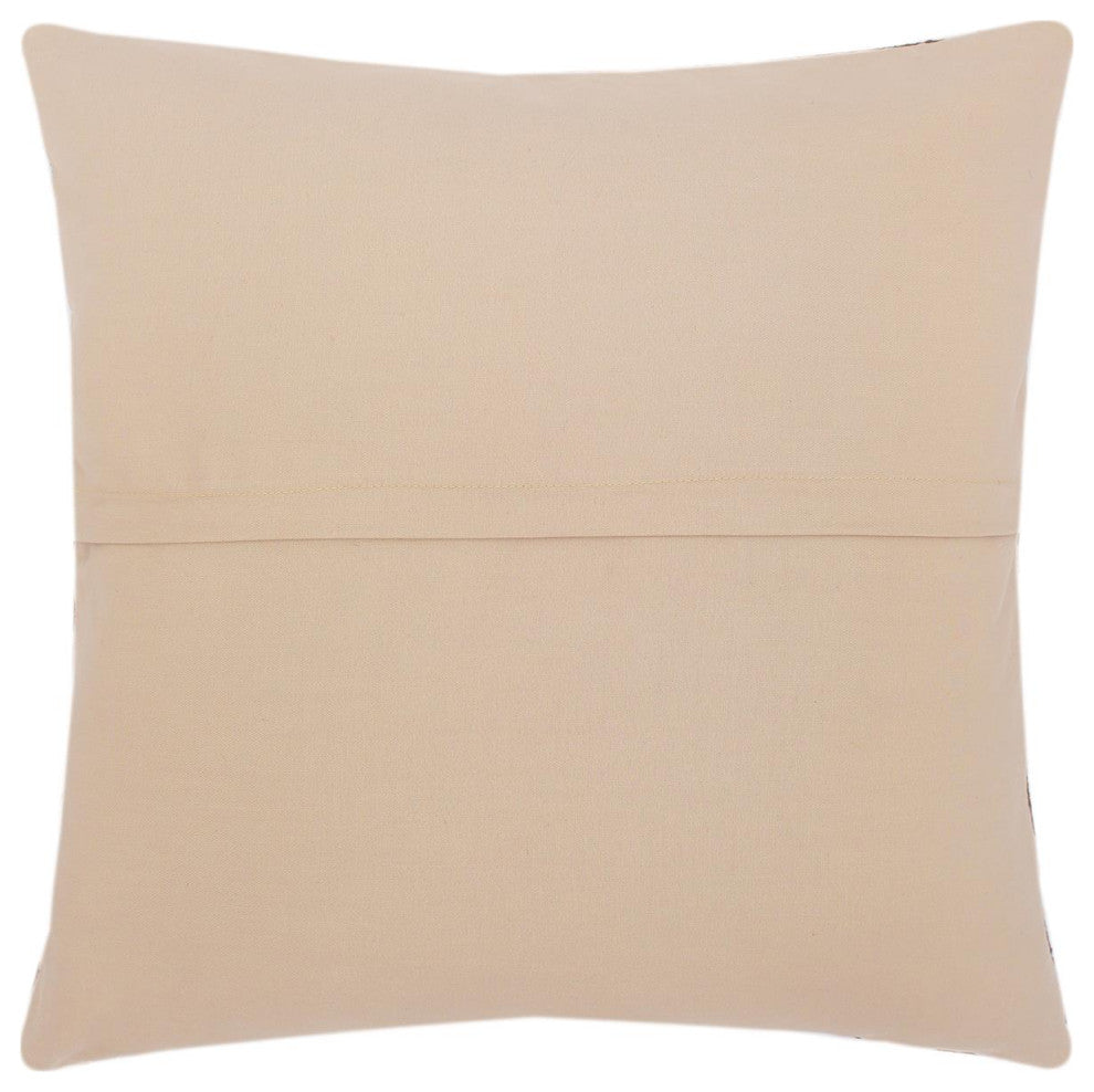 Tribal Turkish Rosette Hand Woven Kilim Throw Pillow
