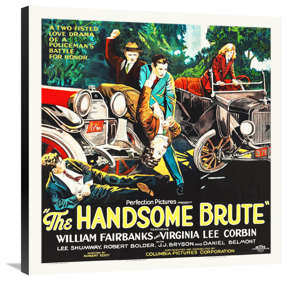 "The Hamdsome Brute, 1925" Canvas by Hollywood Photo Archive, 29x30"