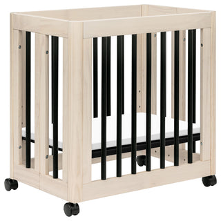 Yuzu 8-in-1 Convertible Crib With All-Stages Conversion Kits, Black