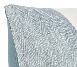 Caylor 22" Belgian Linen Blend Multicolor Throw Pillow by Kosas Home