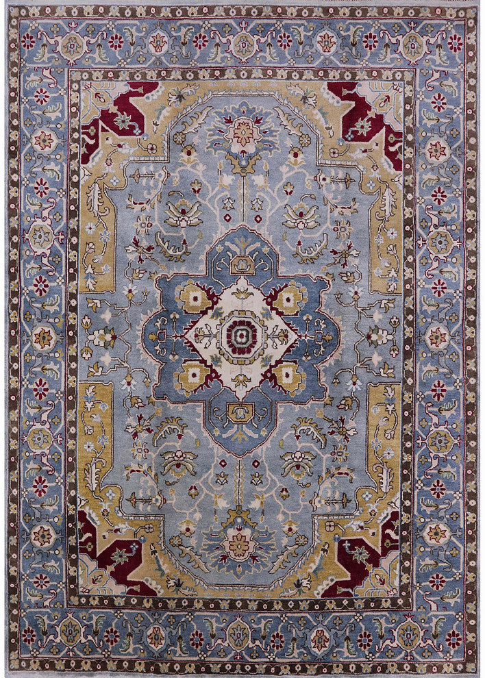 Ahgly Company Indoor Rectangle Mid-Century Modern Area Rugs, 8' x 10'