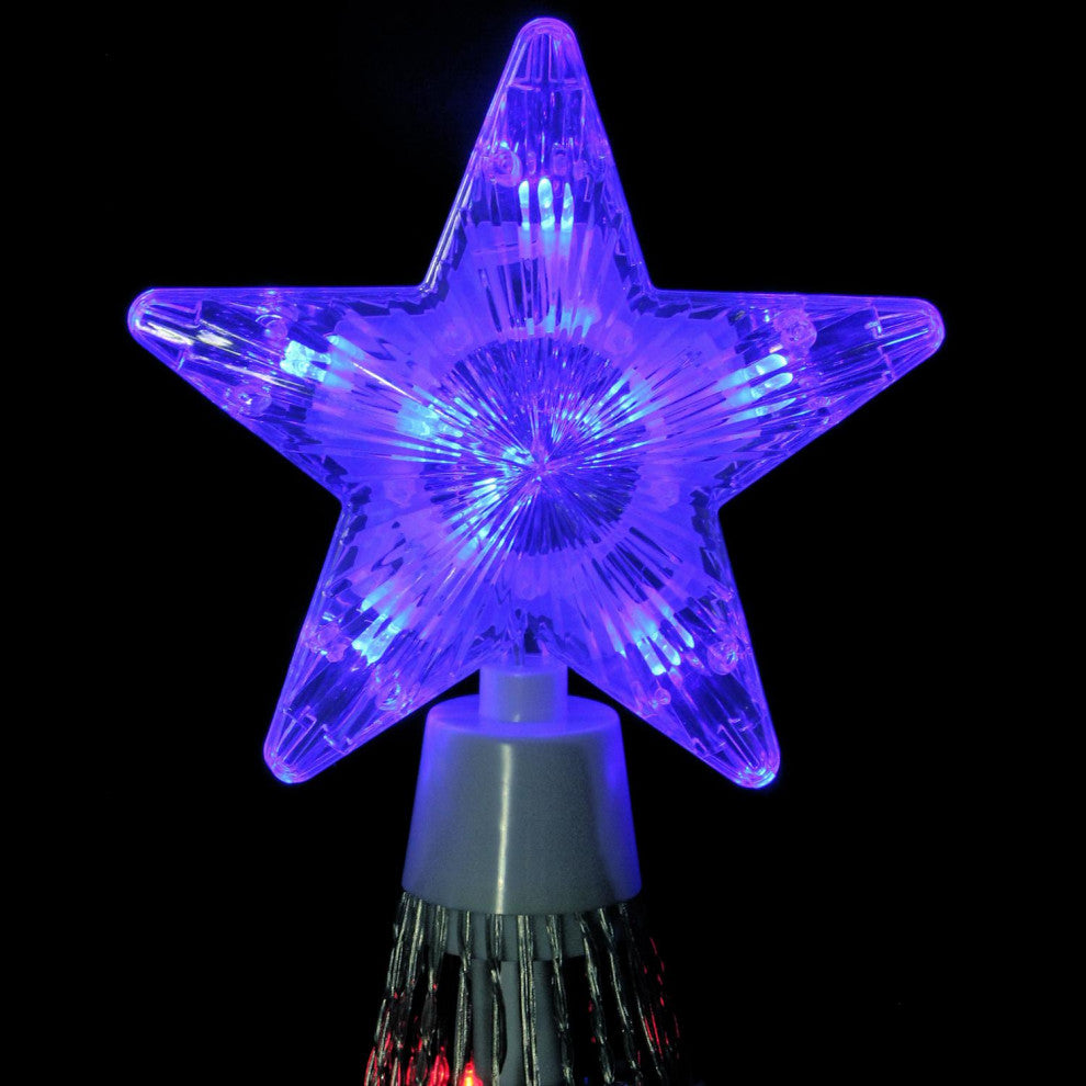 6' Multi-Color LED Lighted Show Cone Christmas Tree Outdoor Decoration