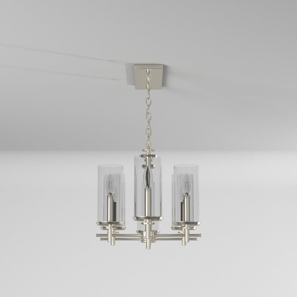 Harlowe 6-Light Island, Satin Platinum