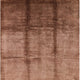 Ahgly Company Indoor Square Mid-Century Modern Area Rugs, 5' Square