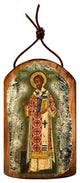 Icon Saint Chrysostom Wooden Ornament