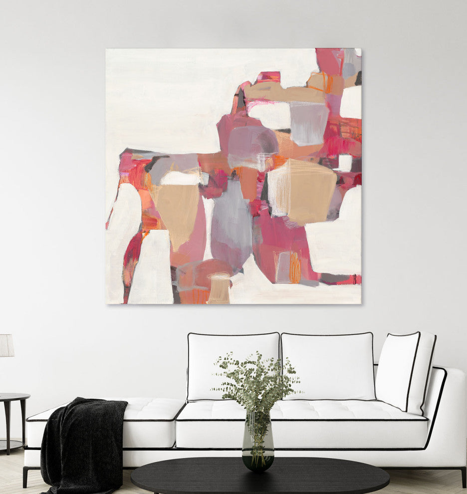 Geranium - 84 x 84 by Terri Burris