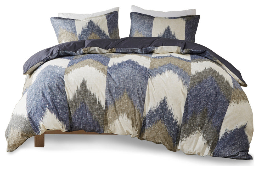 INK+IVY Printed Duvet Bedding Set, King/California King