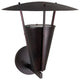 1 Light Outdoor Wall Lantern, Antique Bronze