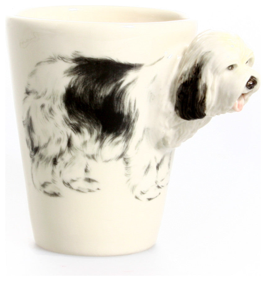 Polish Lowland Sheep Dog 3D Ceramic Mug