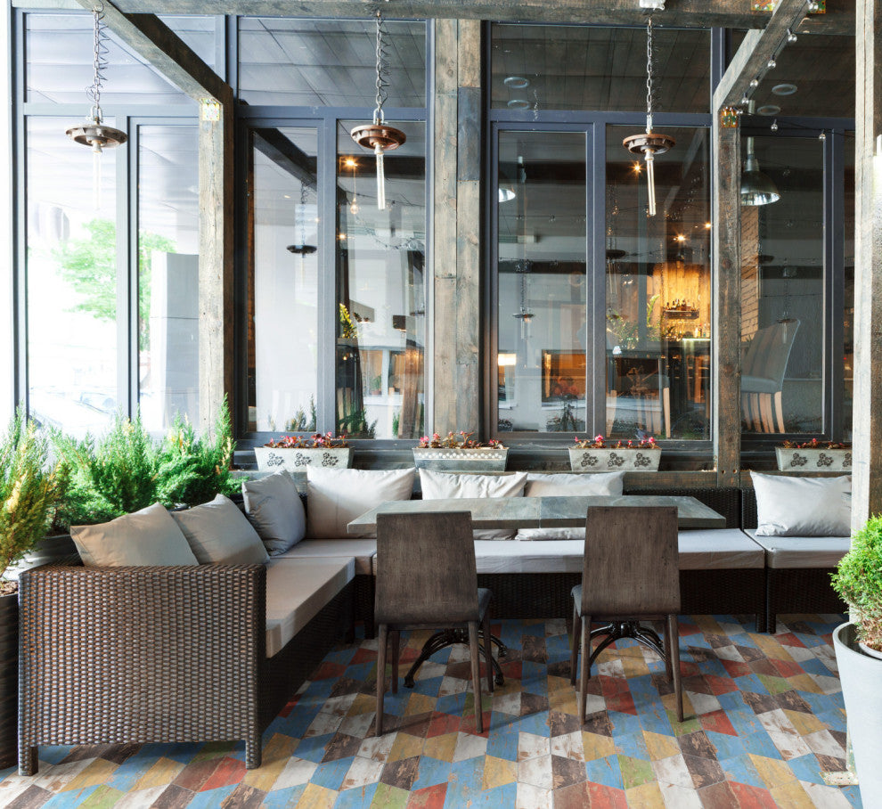 Karacter Hex Vintage Porcelain Floor and Wall Tile