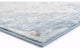 Persian Rugs Distressed Vintage Antique Area Rug, Blue, 6'5"x9'2"
