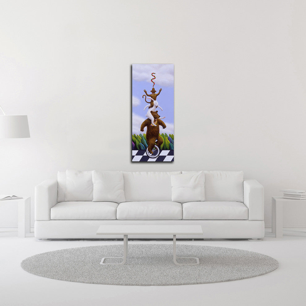 The Talent Show by Chris Miles, Print on Canvas, 18"x42"