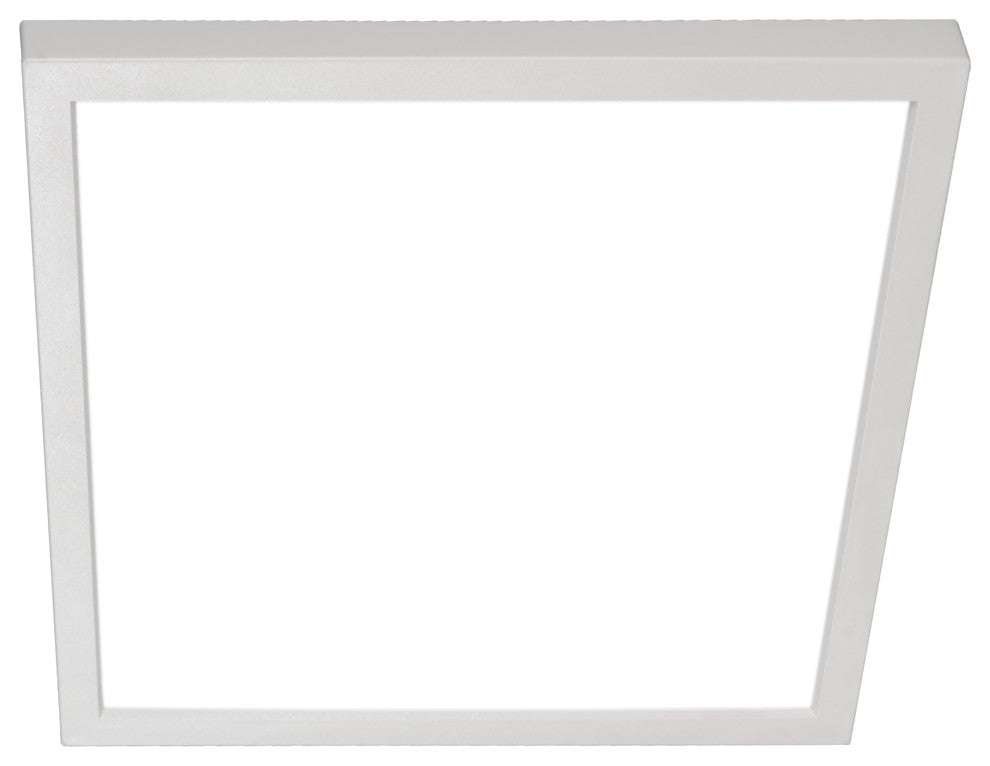 DSE9 9" Edge-Lit LED Surface Mount Downlight, Square, 3000k