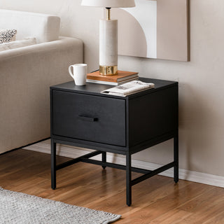 Eden Night Stand Table, Black