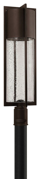 Hinkley Lighting 1321 Shelter 120v 1 Light 27.75" Tall Post Light - Buckeye