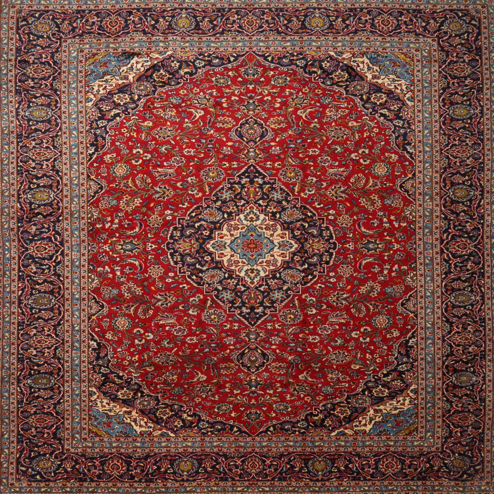 Ahgly Company Indoor Square Traditional Area Rugs, 8' Square