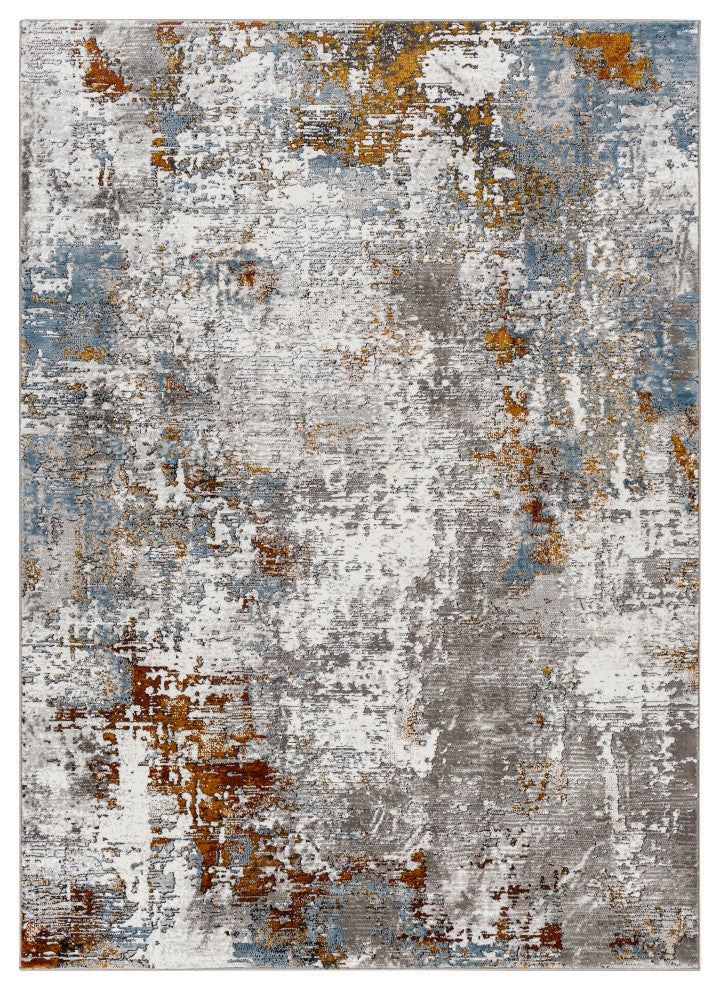 Allegro plus AGP-2304 Brown Machine Woven 4' x 6' Rug