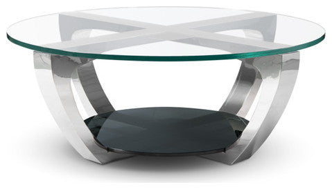 Celeste Cocktail Table Stainless Steel