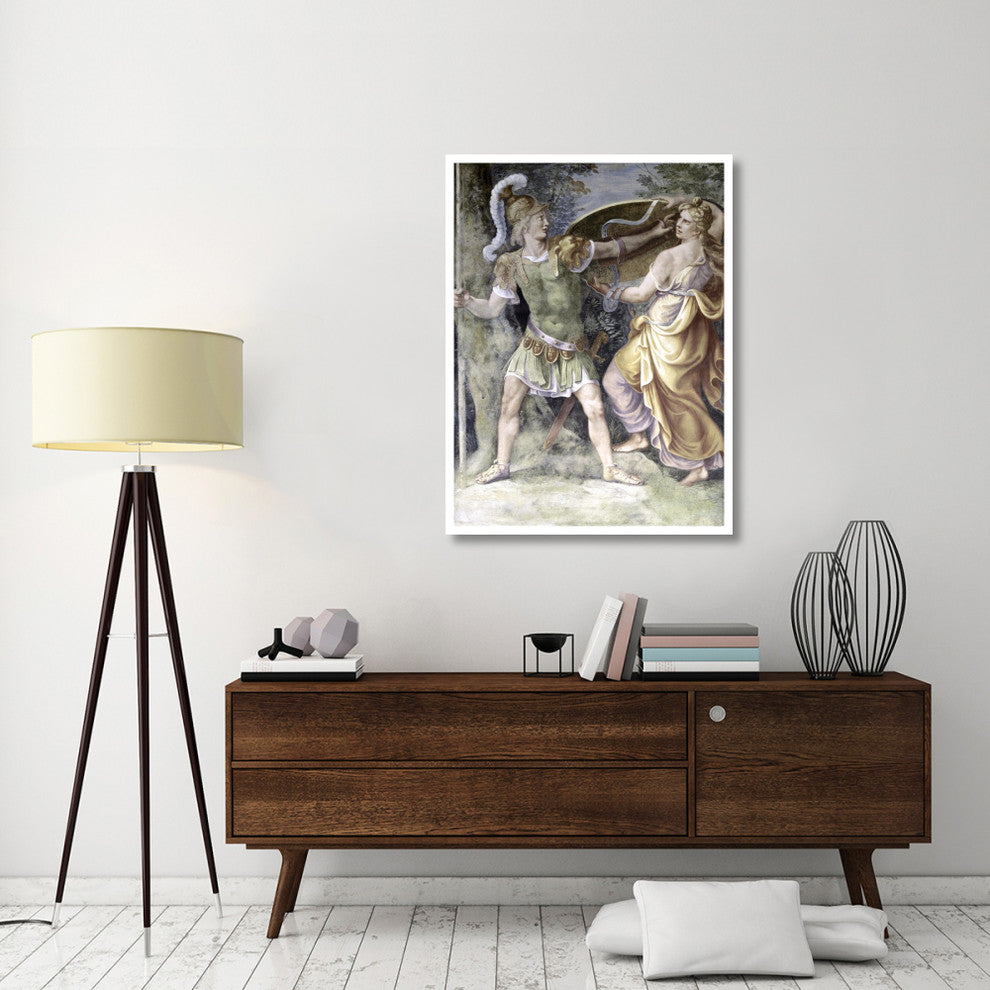 "Thetis Arming Achilles" Digital Paper Print by Giulio Romano, 35"x46"