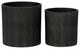 Modern Charcoal Composite Planter Large