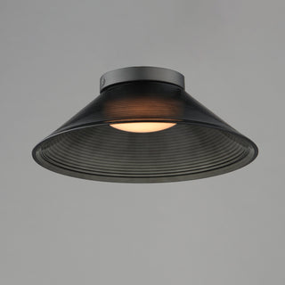 ET2 E22082-138 Jensen 12"W Semi-flush Ceiling Fixture - Black
