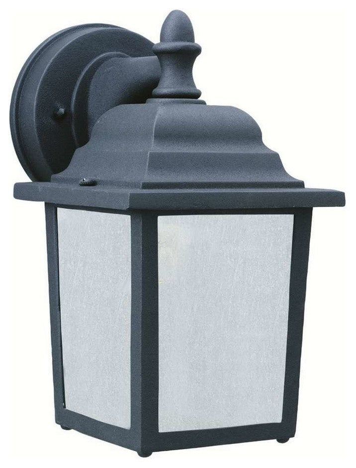 Thomas Lighting PL94237 Hawthorne Wall Lantern Black 1X13W 120V