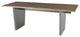Aiden Seared Wood Dining Table, HGNA574