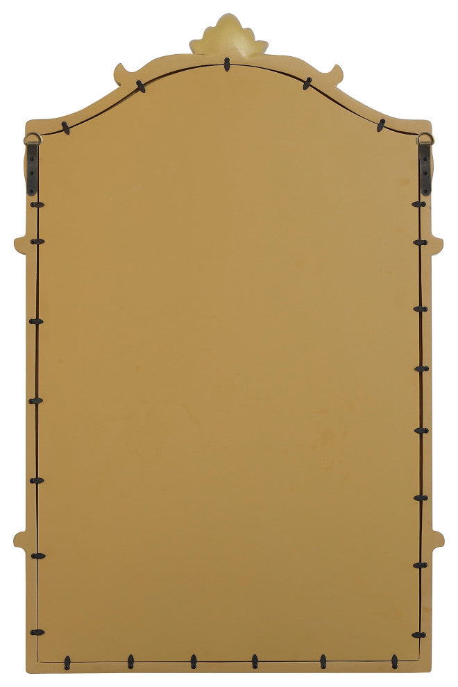 Home Living 28.5x36 Traditional Mirror, Gold Leaf