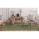 Carmel Texture Stripe Indoor/Outdoor Rug, Green, 7'10"x9'10"
