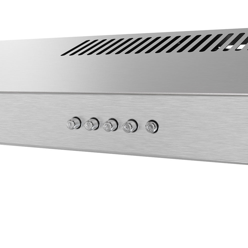 Streamline 36" Donini Ductless Undermount Range Hood, Stainless Steel