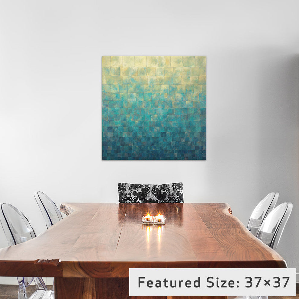 "Cascade Gallery" by Janelle Kroner, 12x12x1.5"